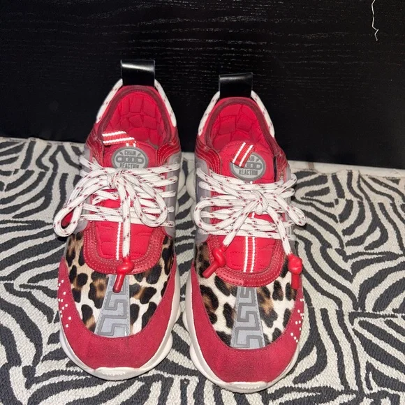 Versace | Shoes | Versace Chain Reaction Size 8 | Poshmark display picture 3